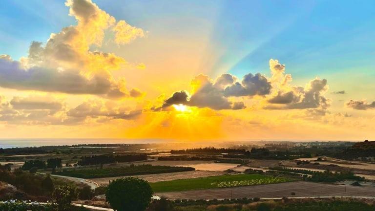 Arodafni House. Unique Views And Amazing Sunsets. Kouklia Exteriör bild